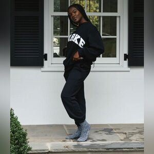 Parke Unisex Sweats, Black, Size S/M, Sweatpants, Joggers